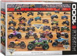 EUROGRAPHICS CASSE-TÊTE 1000 PIÈCES - MONSTER JAM - GAMME DE CAMIONS #6000-5944
